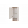 Vannitoakapp JELDA tamm / mattvalge, 30x20,5xH71 cm