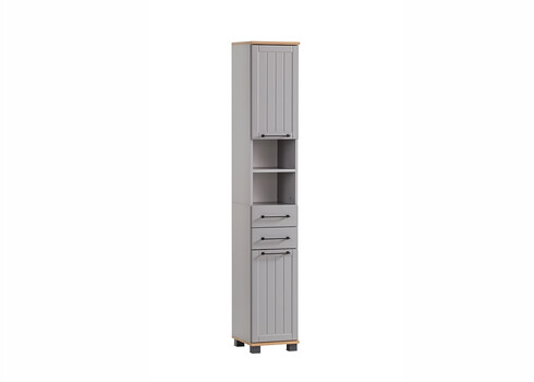 Vannitoakapp JELDA tamm / hall, 30x33xH181 cm