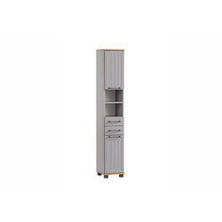 Vannitoakapp JELDA tamm / hall, 30x33xH181 cm