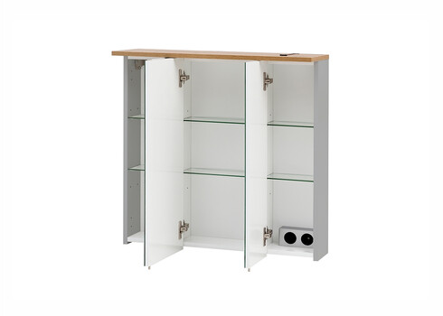 Peegelkapp JELDA tamm, 71x16xH72 cm