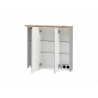 Peegelkapp JELDA tamm, 71x16xH72 cm
