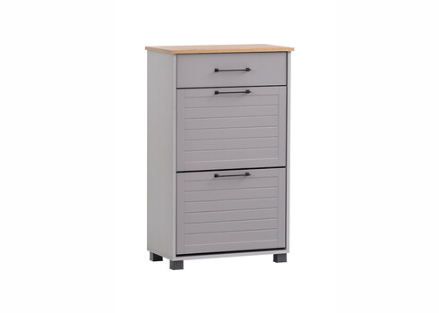 Jalatsikapp JELDA tamm / hall, 62x34xH102 cm