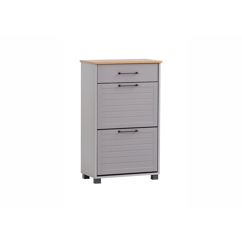 Jalatsikapp JELDA tamm / hall, 62x34xH102 cm