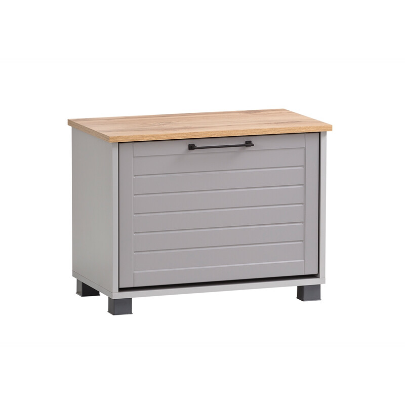 Jalatsikapp JELDA tamm / hall, 62x34xH47 cm