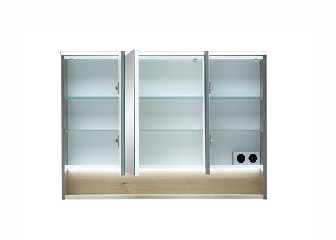 Peegelkapp 25-III hele mänd, 100x21xH72 cm