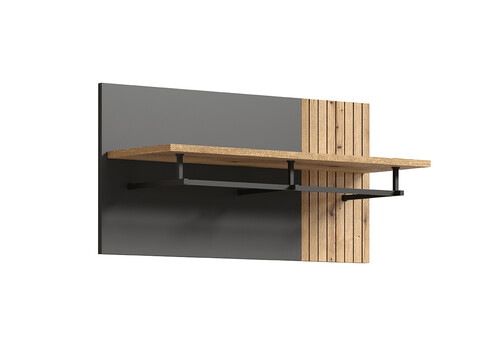 Seinanagi ESTEBAN antratsiit / tamm, 80x28xH40 cm