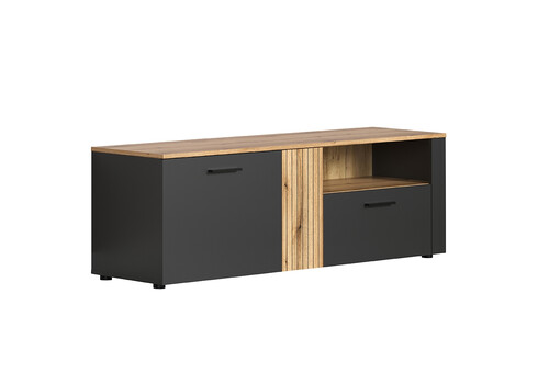 Tv-alus ESTEBAN antratsiit / tamm, 150x42xH50 cm
