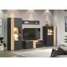 Tv-alus ESTEBAN antratsiit / tamm, 150x42xH50 cm