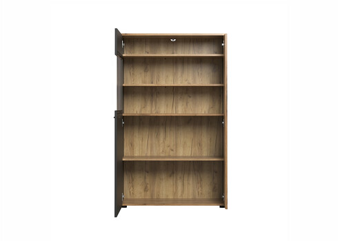 Kummut ESTEBAN antratsiit / tamm, 90x42xH146 cm