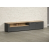 Tv-alus ESTEBAN antratsiit / tamm, 210x41xH43 cm