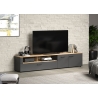 Tv-alus ESTEBAN antratsiit / tamm, 210x41xH43 cm
