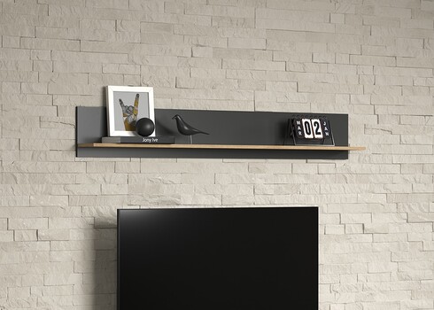 Seinariiul ESTEBAN antratsiit / tamm, 167x18xH25 cm