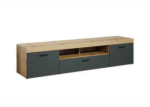 Tv-alus TYLER antratsiit / tamm, 230x52xH52 cm