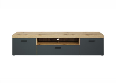 Tv-alus TYLER antratsiit / tamm, 230x52xH52 cm