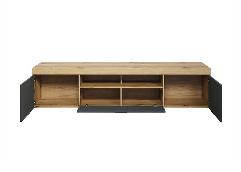 Tv-alus TYLER antratsiit / tamm, 230x52xH52 cm