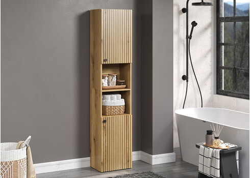 Vannitoakapp PURE BLISS tamm, 40x31xH186 cm