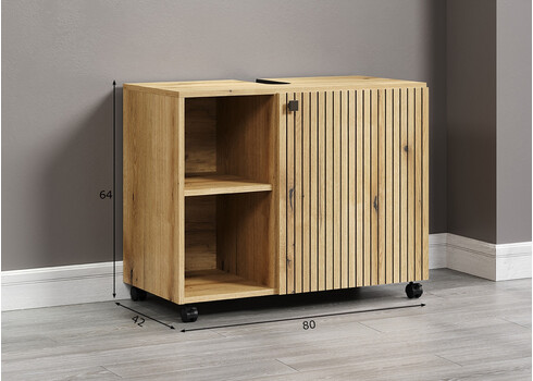 Valamukapp PURE BLISS tamm, 80x42xH64 cm