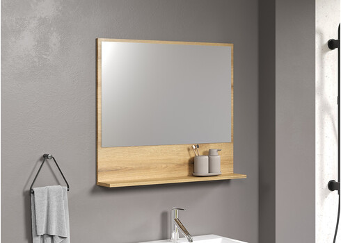 Peegel PURE BLISS tamm, 80x14xH74 cm