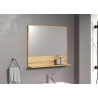 Peegel PURE BLISS tamm, 80x14xH74 cm