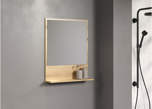 Peegel PURE BLISS tamm, 60x14xH74 cm