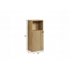 Vannitoakapp PURE BLISS tamm, 40x31xH95 cm