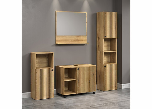 Vannitoakapp PURE BLISS tamm, 40x31xH95 cm