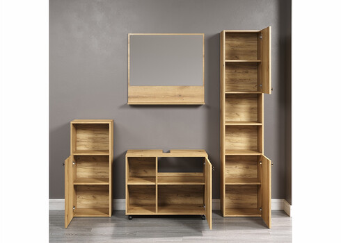 Vannitoamööbli komplekt PURE BLISS tamm