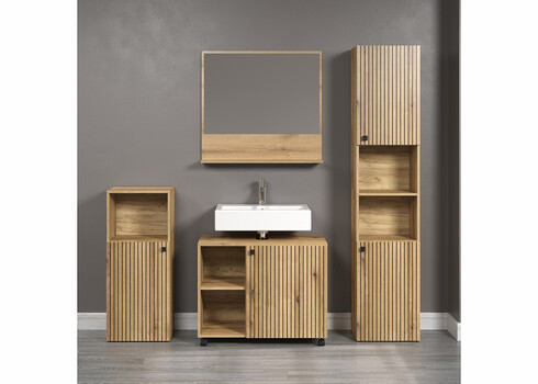 Vannitoamööbli komplekt PURE BLISS tamm