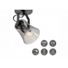 Kohtvalgusti EDGE must, D10,5xH18,5 cm, E14