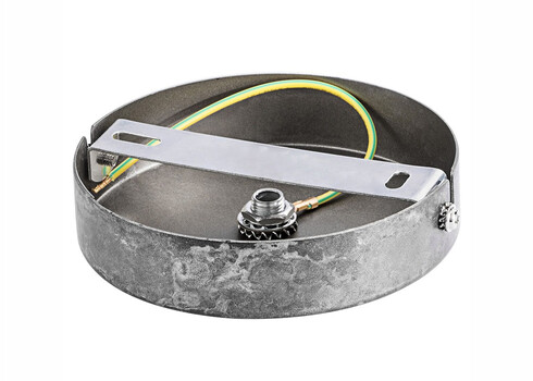 Rosett METAL põletatud metall, D10xH4,5 cm