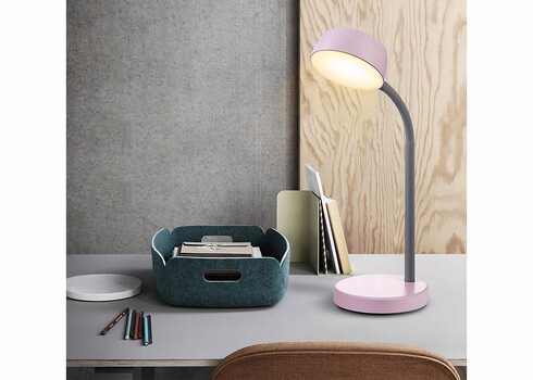 Lauavalgusti COLLEGE roosa, D14xH34 cm