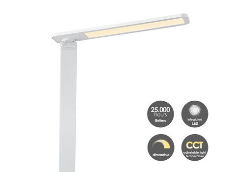 Lauavalgusti TALIA valge, 31x22xH37,4 cm, L