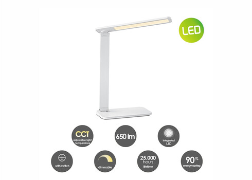 Lauavalgusti TALIA valge, 31x22xH37,4 cm, L