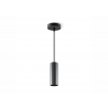 Rippvalgusti SAGA must, D10xH120 cm, E27