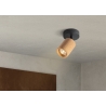 Kohtvalgusti CORK pruun / must, D9,5xH16 cm, LED