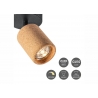 Kohtvalgusti CORK pruun / must, D9,5xH16 cm, LED
