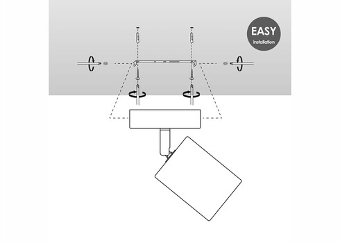 Kohtvalgusti CORK pruun / must, D9,5xH16 cm, LED