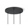 Rosett XXL must, D35xH4,5 cm