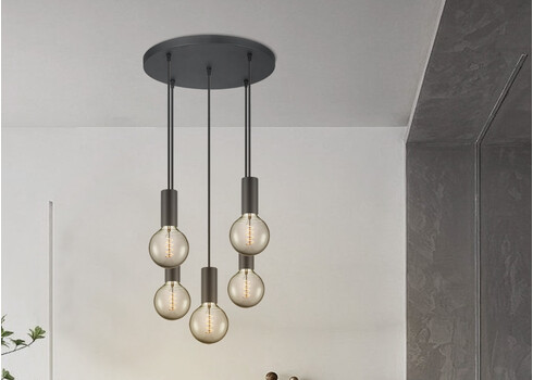 Rosett XXL must, D40xH4,5 cm