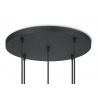 Rosett XXL must, D40xH4,5 cm
