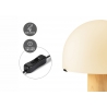 Lauavalgusti MUSHROOM naturaalne, D23xH28 cm, E27