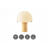 Lauavalgusti MUSHROOM naturaalne, D23xH28 cm, E27