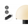 Lauavalgusti MUSHROOM must / naturaalne, D23xH28 cm, E27