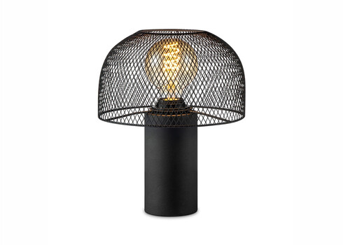 Lauavalgusti MUSHROOM must, D23xH28 cm, E27