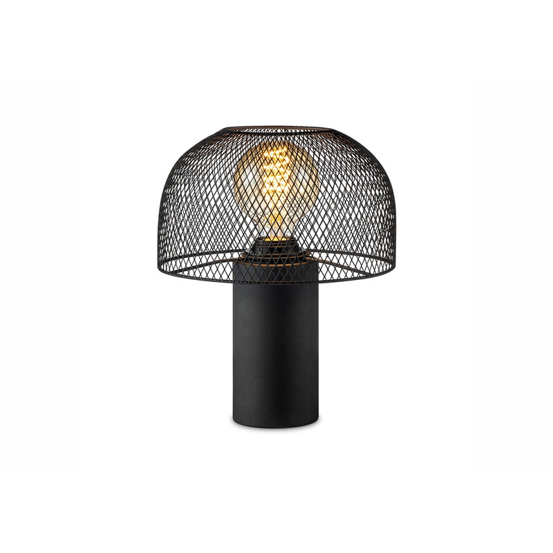 Lauavalgusti MUSHROOM must, D23xH28 cm, E27