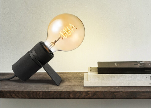 Lauavalgusti MATRIX must, 11x10,2xH5.3 cm, E27