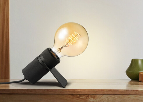 Lauavalgusti MATRIX must, 11x10,2xH5.3 cm, E27