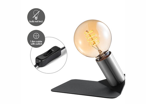 Lauavalgusti BOYD kroom, 18x13xH5.3 cm, E27