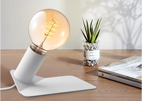 Lauavalgusti BOYD valge, 18x13xH5.3 cm, E27