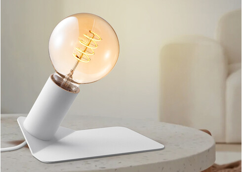 Lauavalgusti BOYD valge, 18x13xH5.3 cm, E27